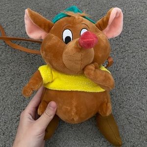 Disney Cinderella gus plush bag